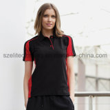 Two-Tone China Factory Dollar Polo T Shirts (ELTWPJ-176)