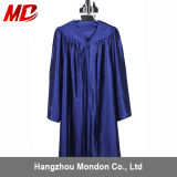 Child Shiny Graduation Gown for Kindergarden Navy Color