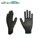 13G Black PU Coated Gloves Made in Shandong