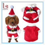 Christmas Decoration Pet Product Santa Claus Dog Coat/ Pet Clothing
