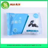 10 PCS Thick Nonwoven Cleaning and Care Leather Shoes Wet Wipes