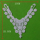 Soft White Cotton Embroidery Collar Lace (cn82)