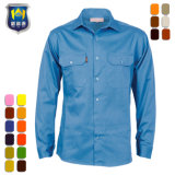 Multi Color Long Short Sleeve Pilot Uniform Work Shirt Workwear