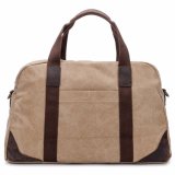 Heavy Cotton Canvas Leather Travel Bag