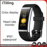 Smart Bracelet Fitness Tracker with Color Display with Heart Rate Monitor, Sleep Monitor, Pedometer, Calorie Consumption Record, Distance Calculation Function