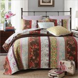 Customized Prewashed Durable Comfy Bedding Quilted 1-Piece Bedspread Coverlet Set for 32