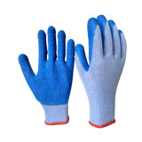 21 Gauge 5 Thread Cotton Liner Latex Coated Glove