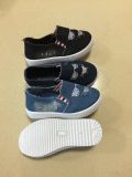 Hot Sale Injection Children Denim Shoes Running Shoes (FPY107-9)