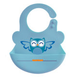 China Manufacture High Quality Omc Baby Silicone Bib