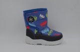Animation Themed Children Boots with Blue Color