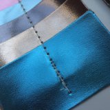 Shiny Foiled PU Leather for Making Shoes