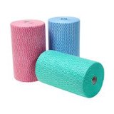 Heavy Duty Perforation Cleaning Cloth in Rolls