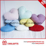 Multi-Color Fashion Suede Heart Soft Stuffed Bolster Pillow Cushion