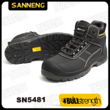 Split Nubuck Leather Safety Shoes with Ce Certificate (SN5481)