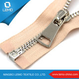 Fashion Gold Metal Zipper with Golden Color