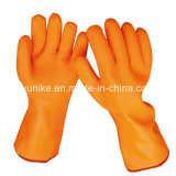 Colored PVC Coated Protective Gloves Work Gloves