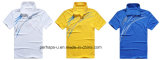 Quick-Drying Mens Badminton Polo Shirt with Sublimation Print