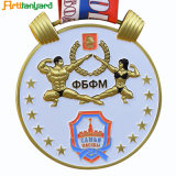 Promotion Design Logo Metal Medal with Antique Color