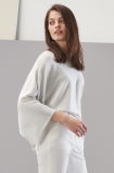 Lady Oversized Cotton Sweatershirt by Knitting Design