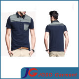 Mixed Color Casual Polo Shirt for Men (JS9032m)