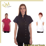 Wholesale Custom Cotton Tunic Salon Uniform