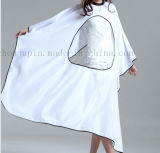 OEM Transparent Water Proof Polyester Hair Dye Hairdressing Gown Cape