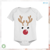 White Baby Garment Screen Printing Infant Body