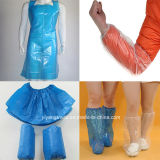 Hospital HDPE Medical Supply Apron and Oversleeve
