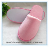 Pink Color Disposable Slipper for Hotels and Travel SPA