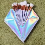 10 PCS Unicorn Makeup Brush with Zipper Bag