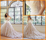 Strapless Wedding Dress Sweetheart A-Line Rhinestones Bridal Wedding Gown Y21431L