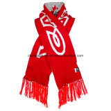 Double Layer Team Canada Reversible Fan Knit Scarf (CPAS-1001)