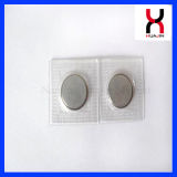 Neodymium Invisible Magnetic Buttons with PVC Film