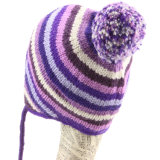 Women Winter Knit Ski Warm Beanie POM Ball Hat