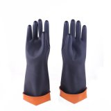 Black Industrial Latex Working Glove