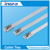 4.0mm 4.6mm Width Stainless Steel Ball Lock Ties for Fixing