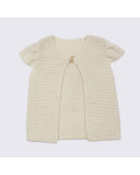 Phoebee Wholesale Knitted Short Sleeve Girl Sweater