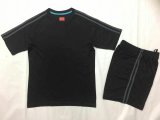 High Quality Latest Real Black Soccer Jersey with Cheap Price From China