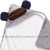 Printed Hooded Cotton Baby Blanket Kids Blanket (HR14KB008)