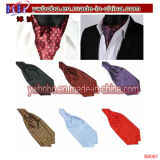 Polyester Jacquard Patterns Drawing Necktie Mens Ascot Tie Cravat (B8067)