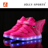 New Footwear Fashion Charge LED Light Sports Shoes for Boys Girls Kids