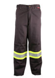 Polyester Cotton Twill Durable Reflective High Vis Work Pants