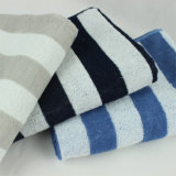 Cotton Stripe Bath Towel