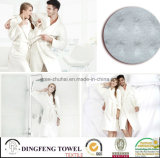 New Fashion 100% Cotton High Quality Super Soft Bathrobe with Embrodiery Logo Df-8819