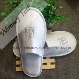 4~5 Star Hotel White Waffle Slippers Close Toe Hotel Disposable Slipper