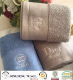 100% Cotton Promotional Gift Towel Set with Logo Embroidery