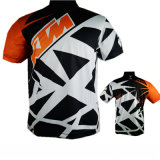 Short Sleeve T-Shirt Sublimation Motocross Racing Jersey (ASH01)