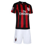 15-16AC Milan Home Jersey Football Clothes Suit Training Wear Jersey No. 22 Kaka Printing