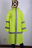 Hot Sell Raincoat with Reflective Tape