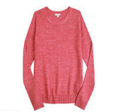 Fashion Casual Long Women's Pink Sweater